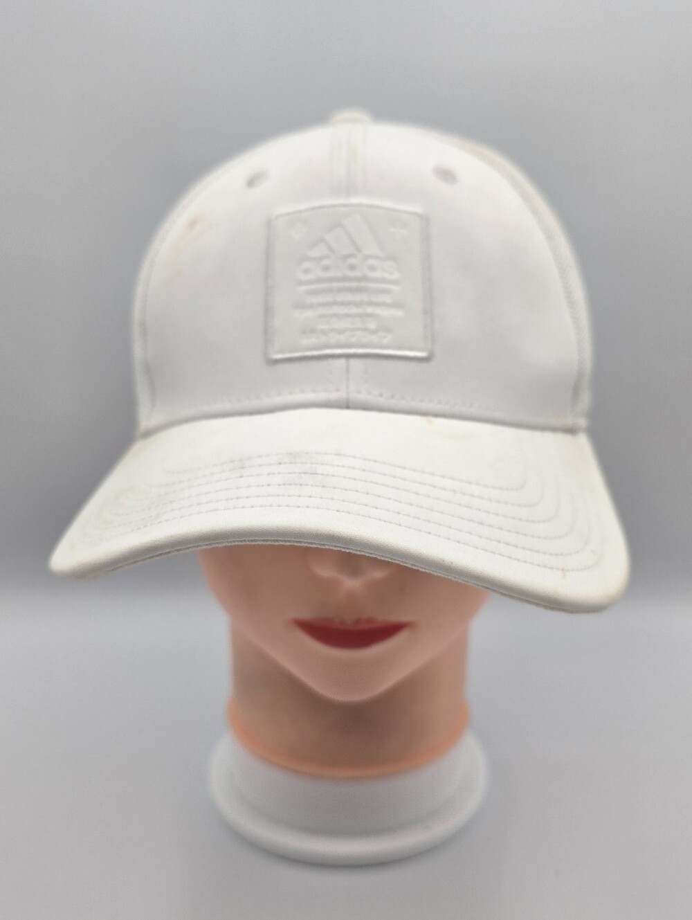 Adidas White Adjustable Snapback Hat